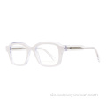 Vintage Design Square Acetat Brille Rahmen